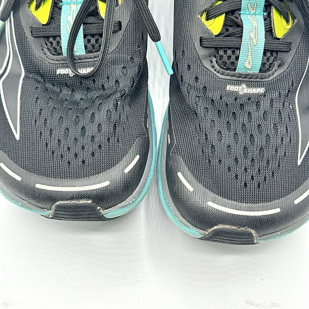 Altra Torin 4 Women's 7.5 Black Teal Athletic Running Sneakers Lace Up Low Top - Picture 3 of 15